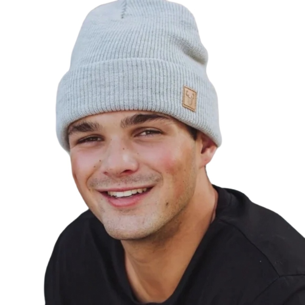 Panache Mens Light Grey Beanie (5)